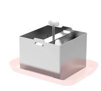 Stampo for tofu, stampo for formaggio in acciaio inossidabile for uso alimentare, kit for tofu, set di utensili da cucina fatti in casa(S)