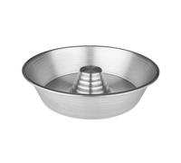 STAMPO FORMA CIAMBELLA LISCIA 32 CM TEGLIA FORNO ALLUMINIO BABA CASATIELLO