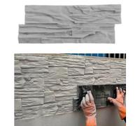 STAMPO FORMA per intonaco stampato CEMENTO FINTA PIETRA Vertical Concrete Stamp