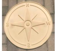 STAMPO FORMA per intonaco stampato CEMENTO PIETRA Directional Compass stamp mat
