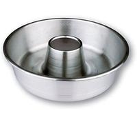 STAMPO FORMA TORTIERA CIAMBELLA ALLUMINIO CON BUCO CM.22