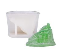 Stampo Gelato In Silicone Grado Alimentare Morchio Edificio A Forma Gelatina Per La Muffa Del Ghiaccio Riutilizzabile Per I Congelatori Zuppa Succhi Vino Vassoio Congelatori