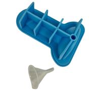Stampo ghiaccio a forma di dildo (blu)