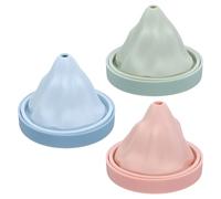 Stampo Ghiaccio a Forma di Montagna, Silicone Coperchio | Facile da Riempire, Previene Fuoriuscite, per Dessert, Sensazione Confortevole, Stile Creativo e Carino Colore Casuale