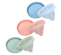 Stampo Ghiaccio a Forma di Montagna, Silicone e Pp per Cubetti | Facile da Riempire, Non Si Deforma, Previene Trabocco, Adatto anche Dessert e Preparazioni Fredde Colore Casuale