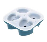 Stampo Ghiaccio Cubo Grande in Silicone per Whiskey e Cocktail | Forma Sfera, Cuore e Rosa, Stabile nel Freezer, per Caffè Freddo, Stagione Calda e Tavola