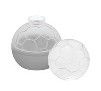 Stampo Ghiaccio Hockey - Vassoio Cubetti Whisky | Forma Rotonda Calcio | Creatore Sfere Riutilizzabile Cocktail | Accessorio Cucina Bar Per Caffè Raffreddare Cioccolato Frutta Congelare