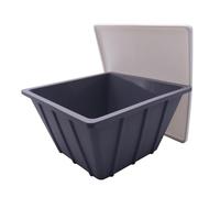 Stampo Ghiaccio Per Bagno Freddo, Stampo Silicone Per Di Ghiaccio Da Vasca Fredda, Raffreddatore Acqua Con Coperchio Vassoio Grande, Spiaggia Bagno Picnic Campeggio