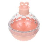 Stampo Ghiaccio Rotondo in Silicone Rosa Coperchio | Facile da Riempire, Uso per Bibite e Whiskey, Adatto a Freezer Cucina e Ristoranti