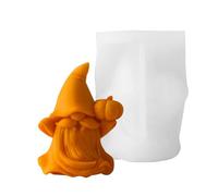 Stampo Gnome - Stampo Sapone Candela Nana | Stampi Per Stampi Per Stampi In Resina Epoxy Gnome, Forniture Per L'Artigianato, Stampi Per La Fabbricazione Domestica E Statue Da Giardino, Accessori Per
