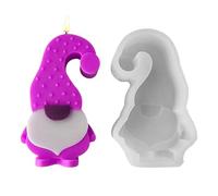 Stampo gnomo,Stampi gnomo per resina | Stampo in resina epossidica nano,Stampo per cioccolato per decorazione cupcake, forniture artigianali per candele in gesso al cioccolato dolce