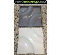 Stampo gomma rivestimento murale finta pietra wall panel 3d in gesso casa villa