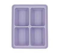 Stampo grande creativo con coperchio in silicone per cubetti di ghiaccio a 4/6 celle scatole fatte in casa stampi e vassoi per cubetti e vassoi piccoli divertenti grandi in silicone per cocktail
