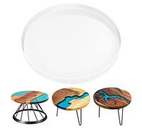 Stampo Grande da 61 cm in Resina - Rotondo in Silicone per Tavolo, Tavolino da Caffè, Salumi - Decorazione Fai da Te per la Casa