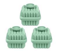 Stampo Grande per Ghiaccio 3 Pezzi a Forma di Rombo in Silicone Portatile e
