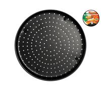 Stampo Home Happy Pizza antiaderente Cm 32 con fori
