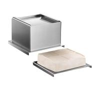 - Stampo in acciaio - Pressa fatta in casa, Cucine - Produttore | Contenitore per stampi per formaggio, latte di soia, strumento di cottura vegano sano, shopper durevole, blocco -pressa kit per