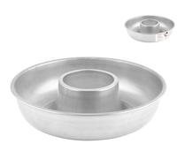 Stampo in alluminio per ciambella con tubo di cm 32