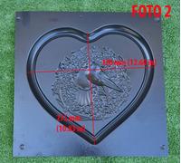 Stampo in calcestruzzo Targa DECORAZIONE PARETE stampo in plastica fatto a...