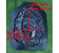 Stampo in calcestruzzo Targa DECORAZIONE PARETE stampo in plastica fatto a...