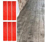 Stampo in cemento for pavimenti fai da te for cortile, giardino, patio, pavimentazione in for percorsi, forme di stampa(6 Pcs)