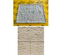 STAMPO IN GOMMA POLIURETANICA PER INTONACO STAMPATO MURO STAMPATO CEMENTO PIETRA