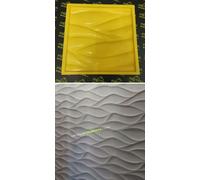 Stampo in gomma rivestimento murale finta pietra 3d wall panel in gesso cemento