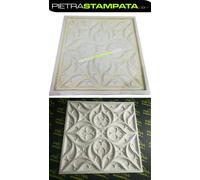 Stampo in gomma rivestimento murale finta pietra wall panel 3d in gesso cemento