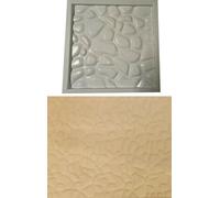 Stampo in gomma rivestimento murale finta pietra wall panel 3d in gesso cemento