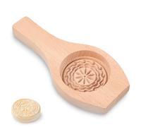Stampo in Legno per Dolci Motivo Floreale, Sformatura Facile | Legno Alimentare, Texture Concava e Convessa, per Pasticceria di Riso e Dessert, Feste e Ricorrenze
