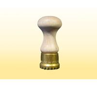 Stampo in ottone per la pasta - mod. AS 38 - diametro: 38mm