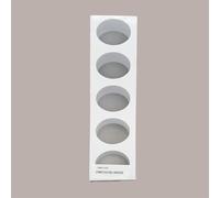 Stampo in Plastica 5 Monodosi per Biscotto Mini Cioccogel 60 mm