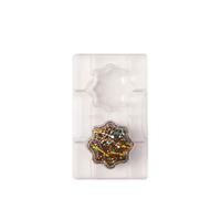 Stampo in policarbonato 2 cioccolatini Fiori Grandi Ø 7,5 x h 2,5 cm Decora