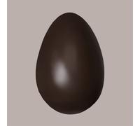 Stampo in Policarbonato Liscio per Uovo di Cioccolato Pasqua 380g Riutilizzabile