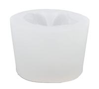 Stampo in resina 3D a forma di angelo, stampo in silicone per candele a forma di angelo bambino, stampo in silicone riutilizzabile di grado alimentare facile da sformare con un sim (Angelo che tiene