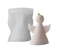 Stampo in resina a forma di angelo, antiaderente, facile da sformare e | Stampo 3D a forma di angelo in resina epossidica, strumento creativo multiuso per cera, cioccolato, argilla, sapone, dessert