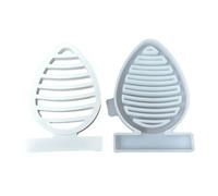 Stampo in resina a forma di cuore per candelabro, stampo in silicone pasquale per decorazione della tavola domestica