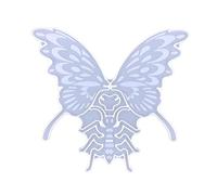 Stampo in resina a forma di farfalle in silicone per decorazione da parete in silicone per colata epossidica animale per interni/decorazioni domestiche/arte/sospensioni Stampi per colata epossidica