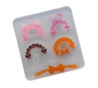 Stampo in resina a forma di personaggio della cameriera in silicone, strumento per gioielli fatti a mano, sicuro, perfetto per regali e accessori per cameriere