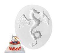 Stampo in resina del drago, stampo in silicone del drago,Stampo in resina per drago animale Stampo per cioccolato in silicone - Stampi in silicone per drago fondente resina fai da te colata