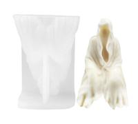 Stampo in resina della morte - Stampo 3D fai da te per candela profumata | per cioccolato di Halloween in resina epossidica per aromaterapia per sapone per colata in epossidica St