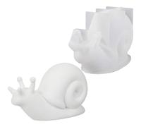 Stampo in resina di lumaca, stampo in resina colata, stampo in resina per colata di lumaca 3D per decorazione artigianale fai da te in resina epossidica, regali per feste di compleanno di Sai