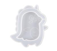 Stampo in resina epossidica a forma di dinosauro, stampi in silicone per resina epossidica, portachiavi in resina, ornamento fatto a mano, per resina epossidica