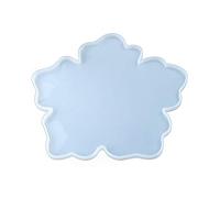 Stampo in resina epossidica a forma di fiore, realizzato a mano, in silicone, per cioccolato