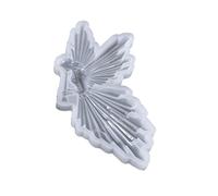Stampo in resina epossidica a forma di ragazza che suona il flauto colata in silicone artigianale gioiello in resina epossidica ciondolo appeso
