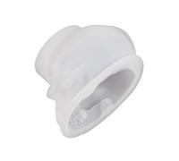 Stampo in resina epossidica a forma di teschio in cristallo portachiavi ciondolo per telefono in silicone fatto a mano per la decorazione della scrivania domestica stampo in silicone per resina
