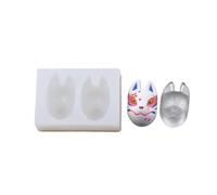 Stampo in resina epossidica facile da usare per volpi di argilla per teatro e feste in costume resina epossidica