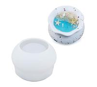 Stampo in resina epossidica in cristallo per serbatoio di pesce, stampi in silicone posacenere gioielli che fanno contenitore per vasi di fiori stampi per tazze decorative