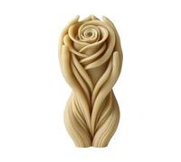 Stampo in resina per candele a forma di fiore, stampi in silicone per decorazioni domestiche e candele a spirale