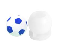 Stampo in resina per candele da calcio, stampo in resina a forma di pallone da calcio, stampi in silicone per candele a forma di calcio, stampi in resina epossidica per realizzare candele